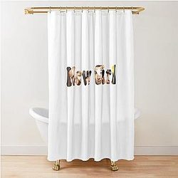 new girl Shower Curtain