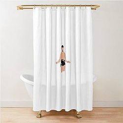 Schmidt new girl diaper  Shower Curtain