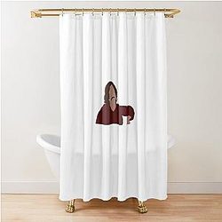 College nick from new girl Shower Curtain