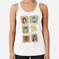 New Girl Vintage Frames Racerback Tank Top