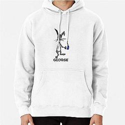 new girl george bunny  Pullover Hoodie