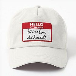 Winston Schmidt Name Reveal Funny New Girl Shirt  Dad Hat