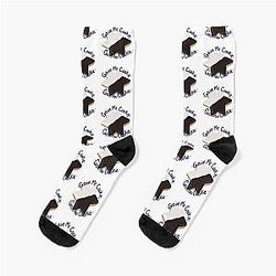 GAVE ME COOKIE GOT YOU COOKIE - New Girl Socks
