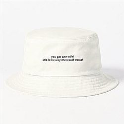 you get one wife! -- nick miller, new girl Bucket Hat