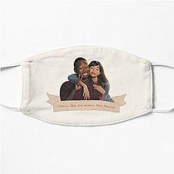 New Girl Classic Cece and Winston Mess Around  Flat Mask