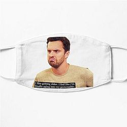 Nick Miller - New Girl Sticker Flat Mask