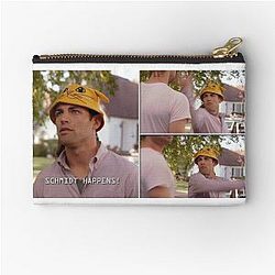 New Girl - Schmidt: SCHMIDT HAPPENS! Zipper Pouch