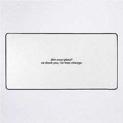 i'm from chicago -- nick miller, new girl Desk Mat