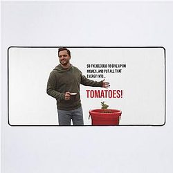 New Girl Nick Miller Tomatoes Meme Desk Mat