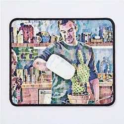 New Girl Nick Miller "Any Idiot Can Take Care Of A Cactus" Mouse Pad