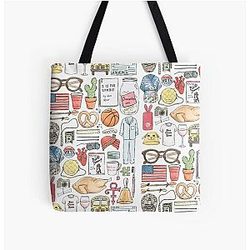 NEW GIRL All Over Print Tote Bag