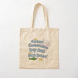 New Girl OCD Rules Cotton Tote Bag