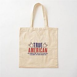 True American New Girl Cotton Tote Bag