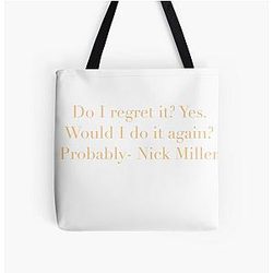 Nick Miller- New Girl quote  All Over Print Tote Bag