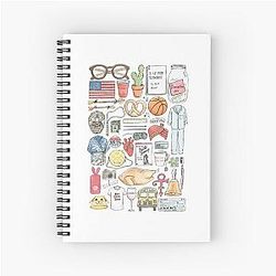 NEW GIRL Spiral Notebook
