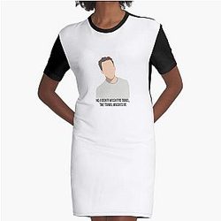 new girl nick I don’t wash the towel Graphic T-Shirt Dress