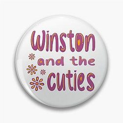 "Winston and the Cuties" New Girl Pin