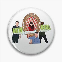 New Girl Pin