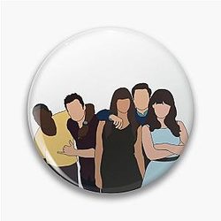New Girl Pin