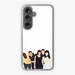 New Girl Cast Outline Samsung Galaxy Soft Case