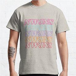 NewJeans NWJNS, New Jeans Logo and Mascot Bunny, Kpop NWJNS Merch, Ditto Classic T-Shirt