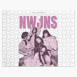 NewJeans pink Jigsaw Puzzle