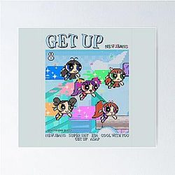 GET UP NewJeans Poster