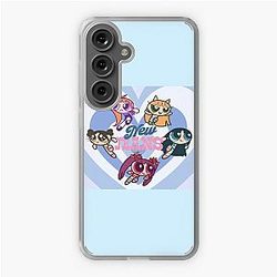 NewJeans Powerpuff Girls Heart Samsung Galaxy Soft Case
