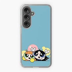 NewJeans NWJNS New Jeans Powerpuff girls sticker pack Hanni Hyein Minji Haerin Danielle cute aesthetic couple Tokkis lightstick Light stick  Samsung Galaxy Soft Case