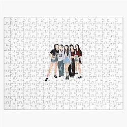 NewJeans Digital Illustration Jigsaw Puzzle