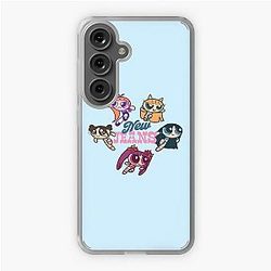 NewJeans Powerpuff meisjes Samsung Galaxy zachte geval