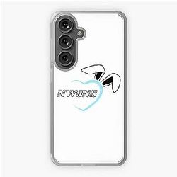 NewJeans Heart Bunny, New Jeans Logo and Mascot Bunny, Kpop NWJNS Merch, Ditto Samsung Galaxy Soft Case
