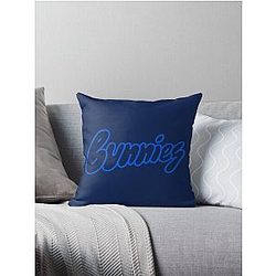 NewJeans Fandom Logo Bunnies Tokki Throw Pillow