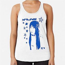 Haerin NewJeans Racerback Tank Top