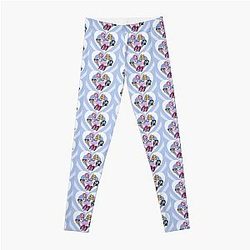 NewJeans Powerpuff meisjes hart Leggings