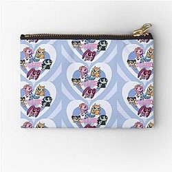 NewJeans Powerpuff Girls Heart Zipper Pouch