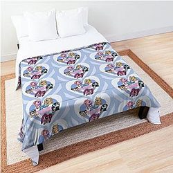 NewJeans Powerpuff Girls Heart Comforter