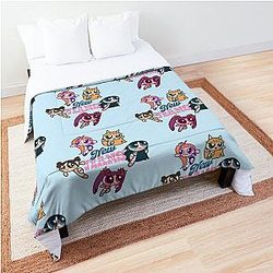 NewJeans Powerpuff Girls Comforter