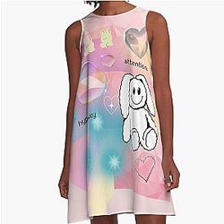 Inspired by... NewJeans songs 'Hype Boy' and 'Attention' A-Line Dress
