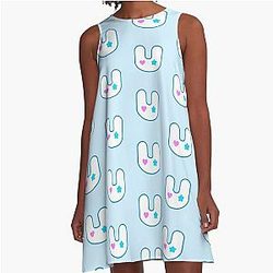 NewJeans Bunnies A-Line Dress