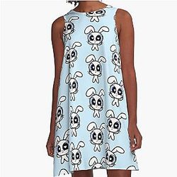 NewJeans Bunnies 2 A-Line Dress
