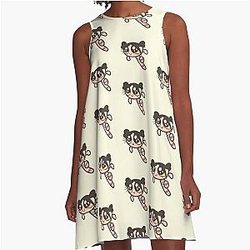 NewJeans Danielle Powerpuff A-Line Dress