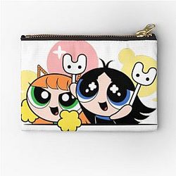 NewJeans NWJNS New Jeans Powerpuff girls sticker pack Hanni Hyein Minji Haerin Danielle cute aesthetic couple Tokkis lightstick Light stick  Zipper Pouch