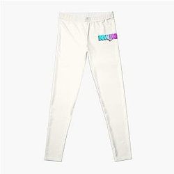 Newjeans logo NWJNS kpop Y2K aesthetic Pink Blue Gradient Leggings