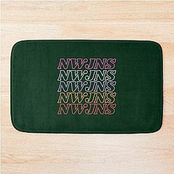 NewJeans NWJNS, New Jeans Logo en mascotte badmat