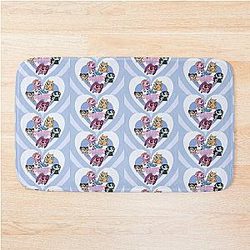 NewJeans Powerpuff Girls Heart Bath Mat