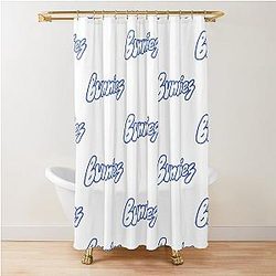 NewJeans Fandom Logo Bunnies Tokki Shower Curtain