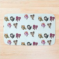 NewJeans Powerpuff Girls Sticker Pack Bath Mat