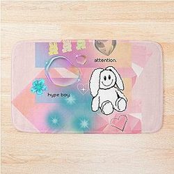 Inspired by... NewJeans songs 'Hype Boy' and 'Attention' Bath Mat