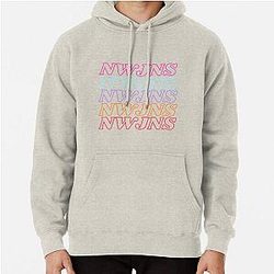 NewJeans NWJNS, New Jeans Logo and Mascot Bunny, Kpop NWJNS Merch, Ditto Pullover Hoodie